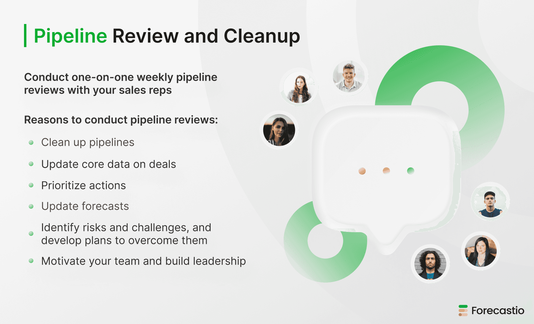 Pipeline reviews and clean-up