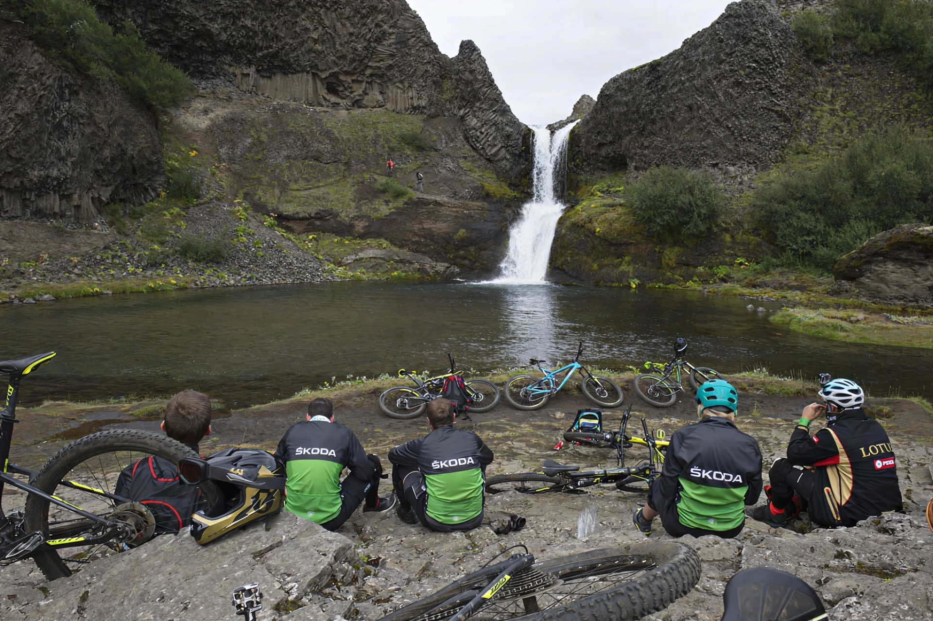Skoda Riders Waterfall