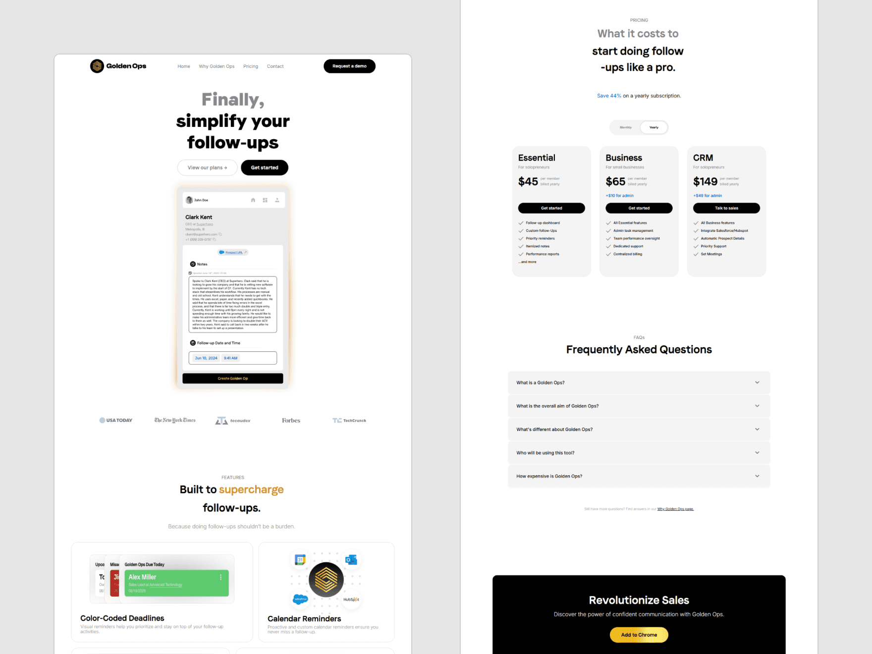 Golden Ops Portfolio