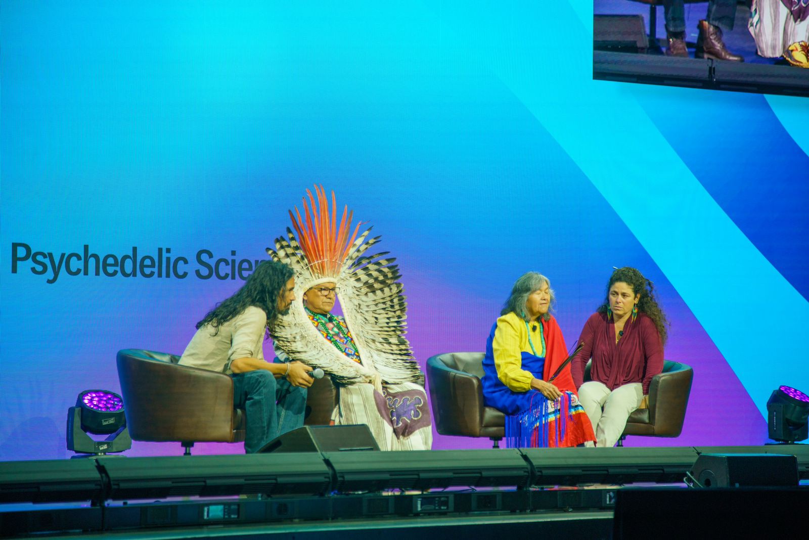 Indigenous delegation at the Parliament of the world's Religions