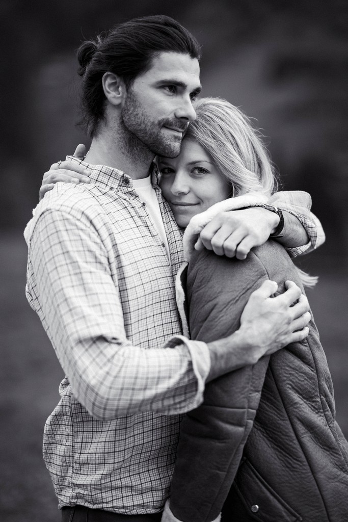 married couple pose 1