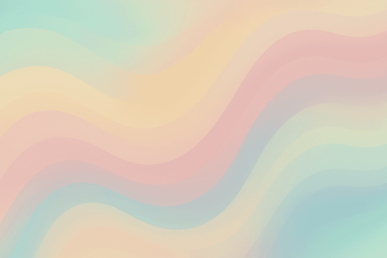 Abstract soft pastel waves background for a dissertation proposal defense guide covering qualitative research transcription and analysis timelines.