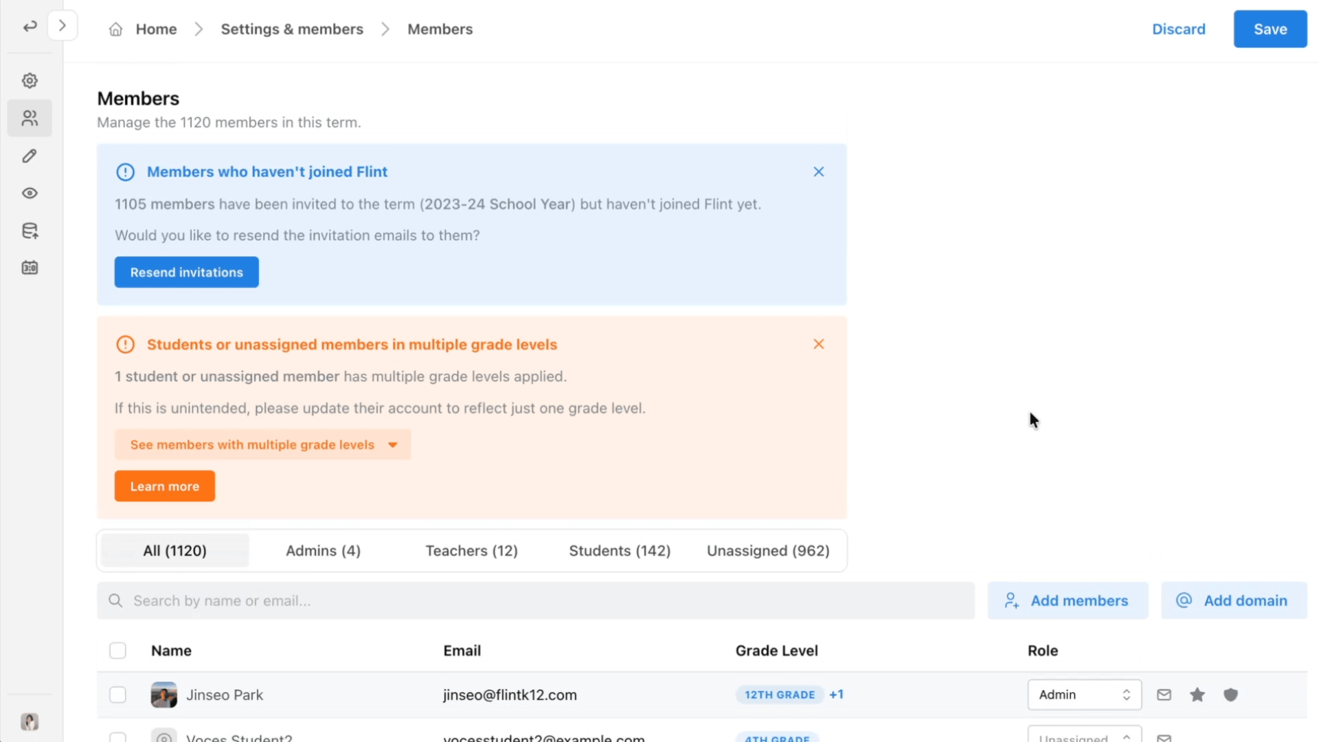 GIF of grade levels in Flint 