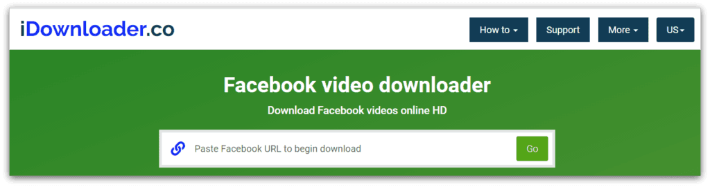 iDownloader facebook video downloader