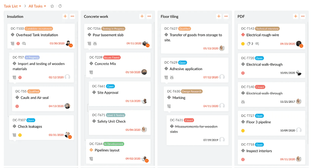 Zoho Projects