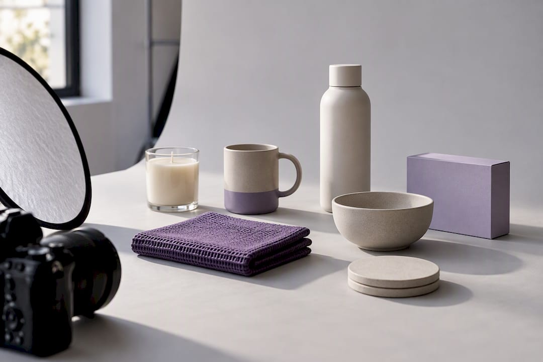 Consistent product photography setup