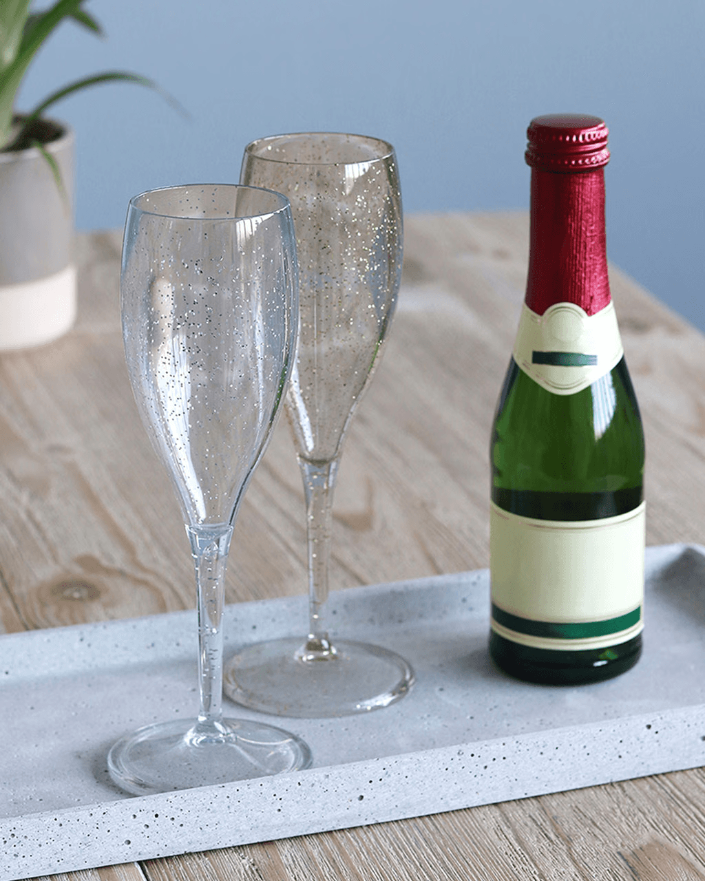 Koziol Champagne Glass