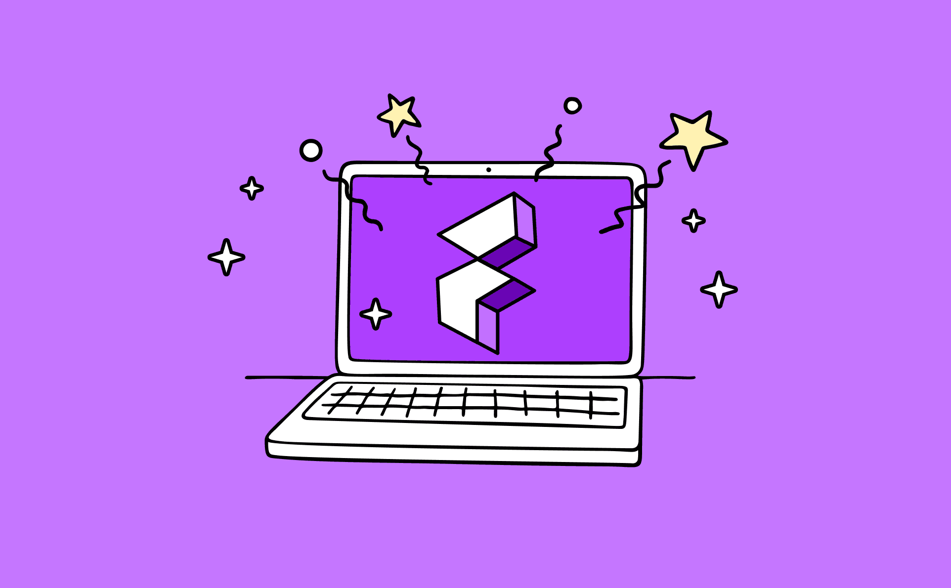Cover image, framer doodle
