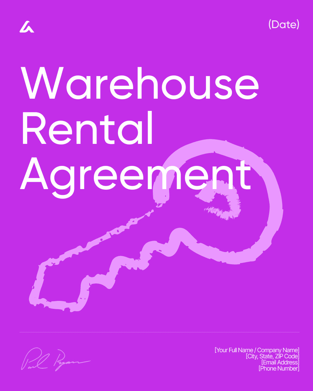 Warehouse Rental Agreement