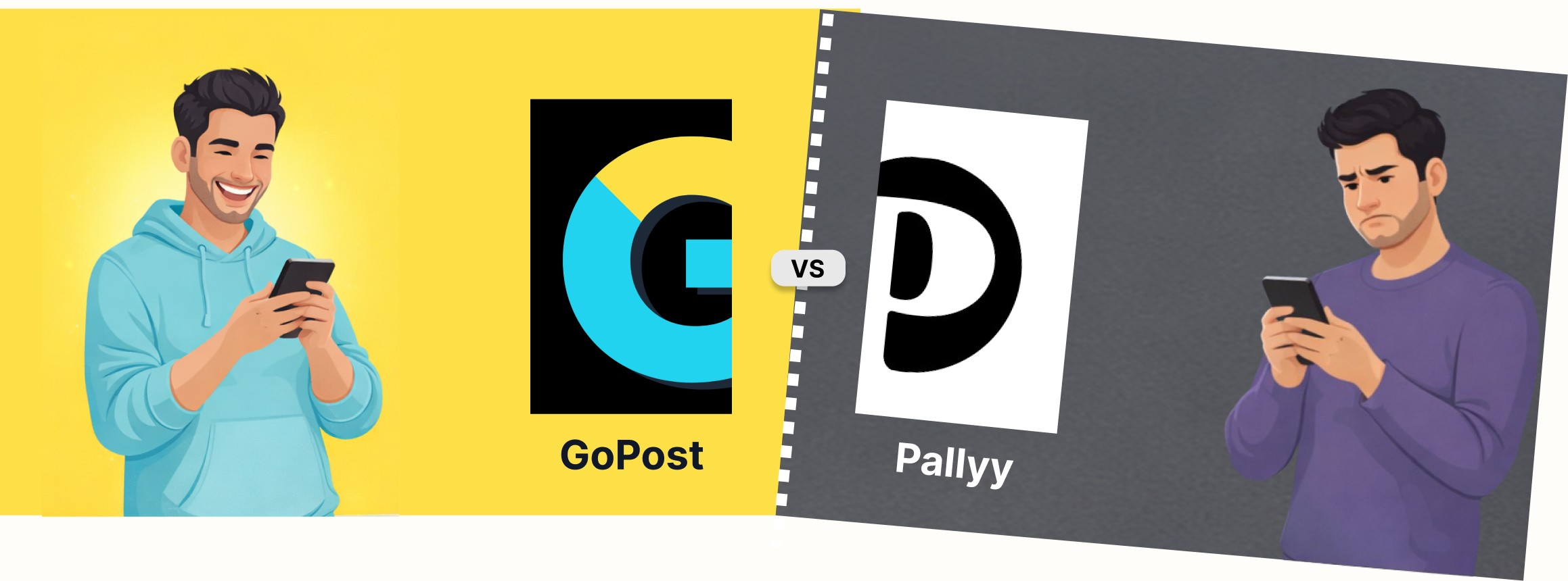 Auto scheduling settings for social media posts in a content management dashboard