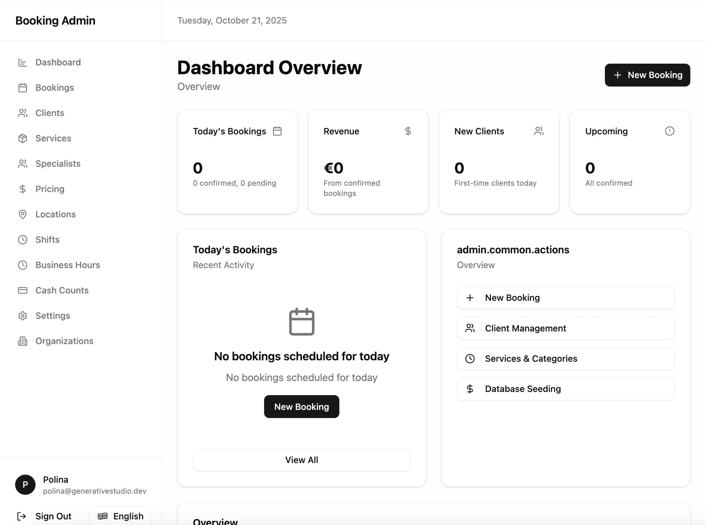 Dashboard