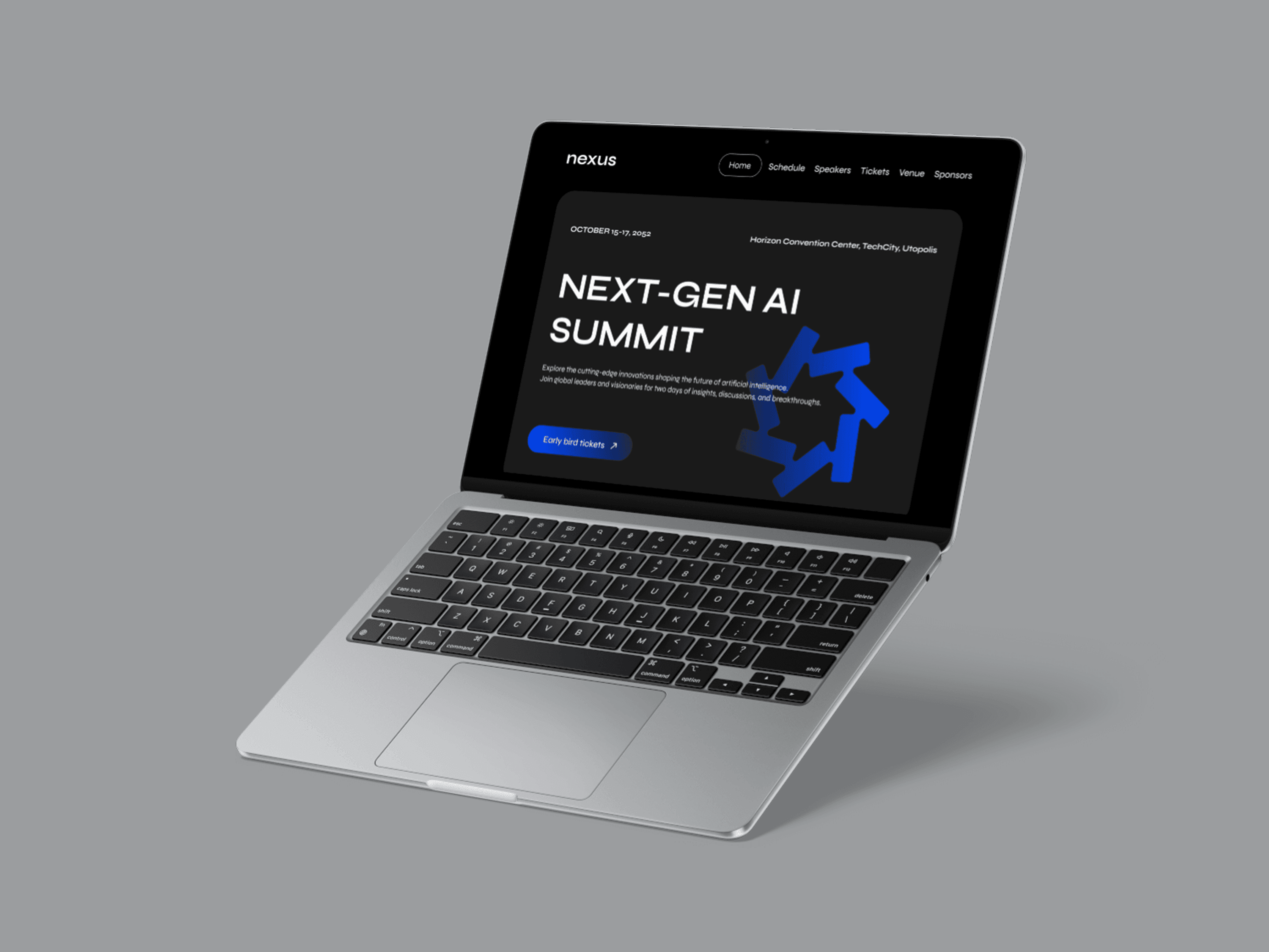 Conversion-focused landing page developed in Webflow for marketing campaign