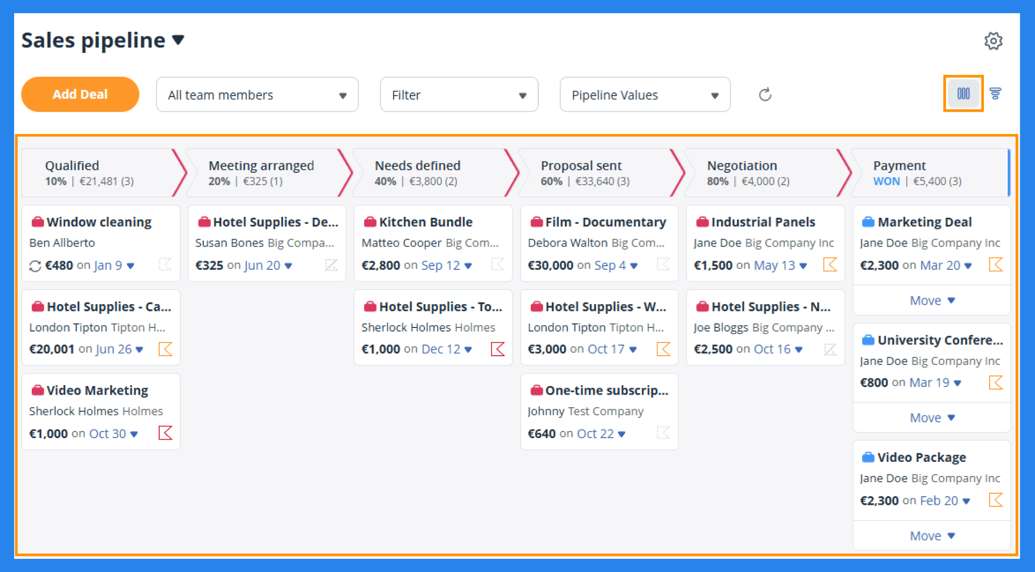 Key Features of OnePageCRM: Sales Pipeline Management