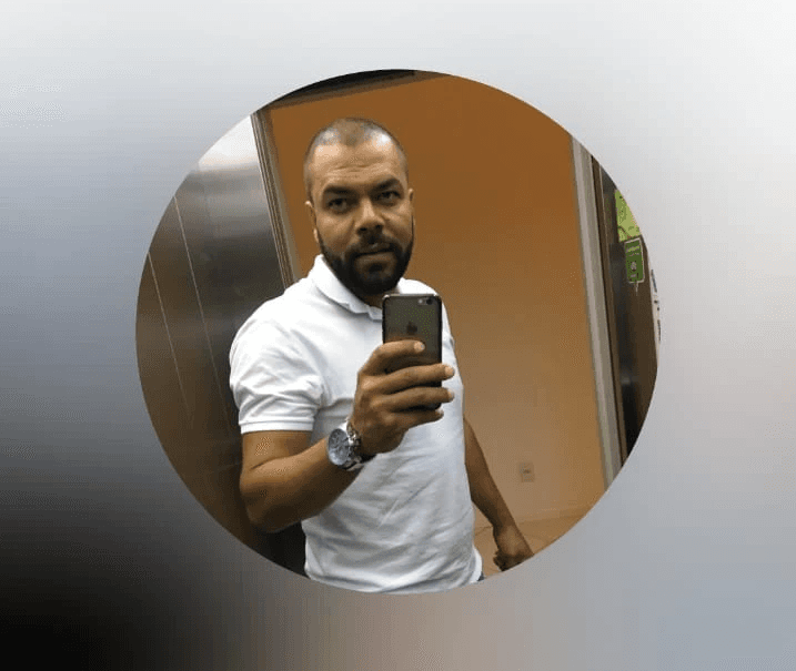 woman smiling wearing denim jacket