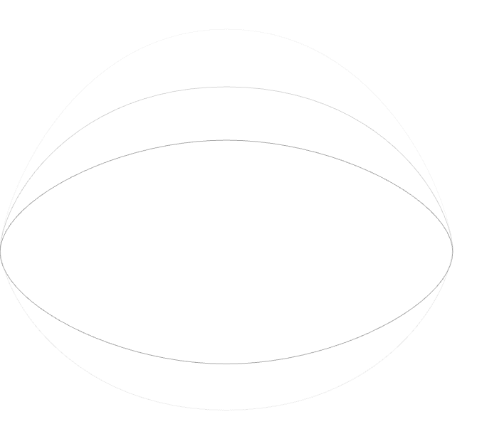 Circular fading lines