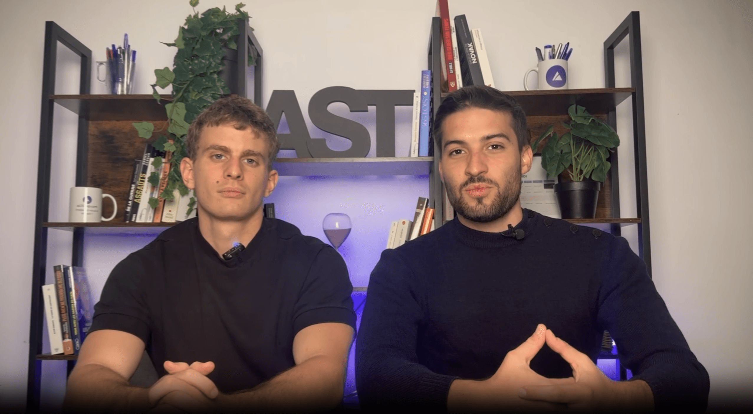 Simon L et Grégoire L, fondateurs d'ASTPrep