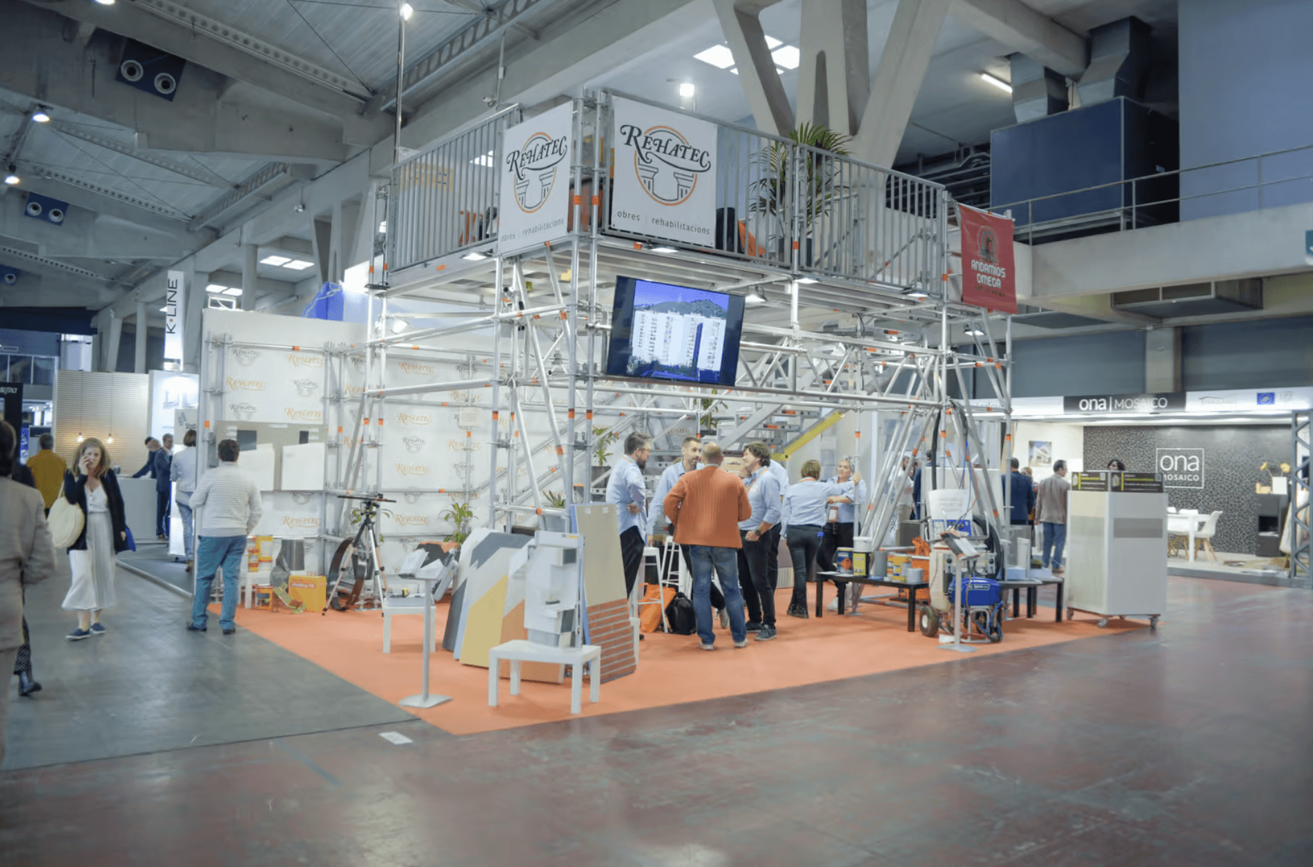 Presència de Rehatec a la fira Construmat Building Business Conference 2019