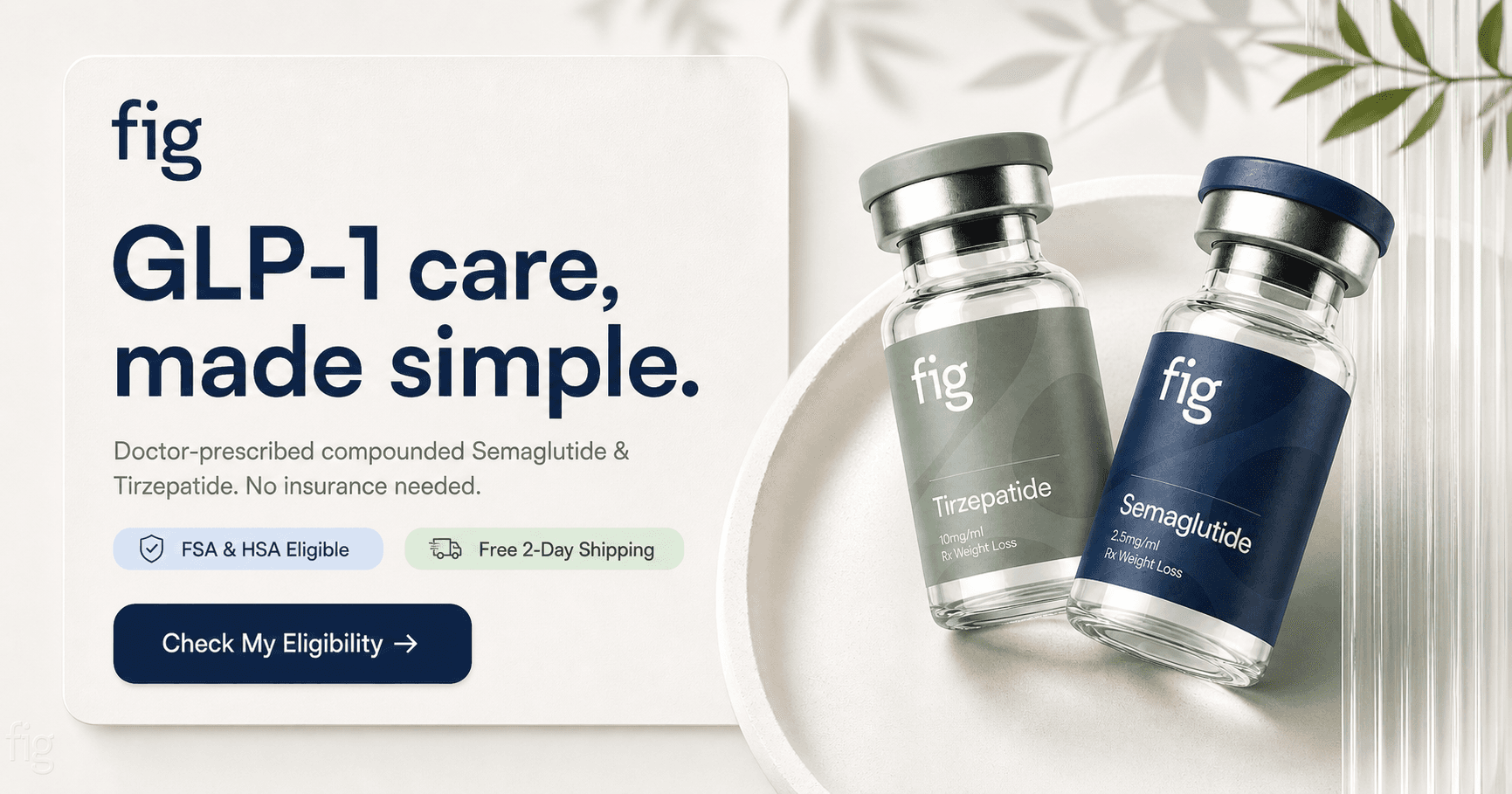 fsa for tirzepatide GLP-1 Weight Loss, 100% Online