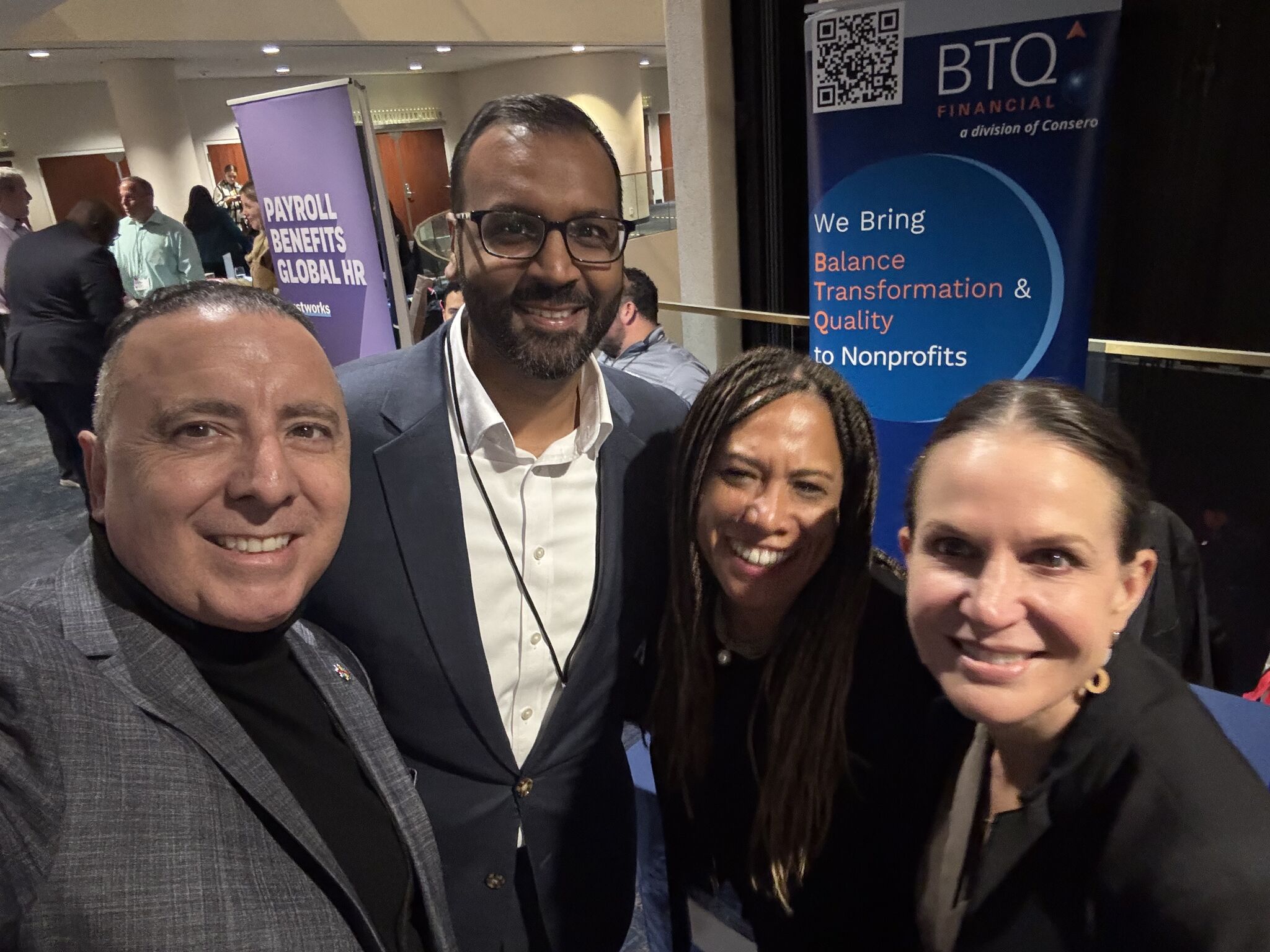 CEO Robert Cordero and fellow attendees at the Nonprofit New York Annual Conference.