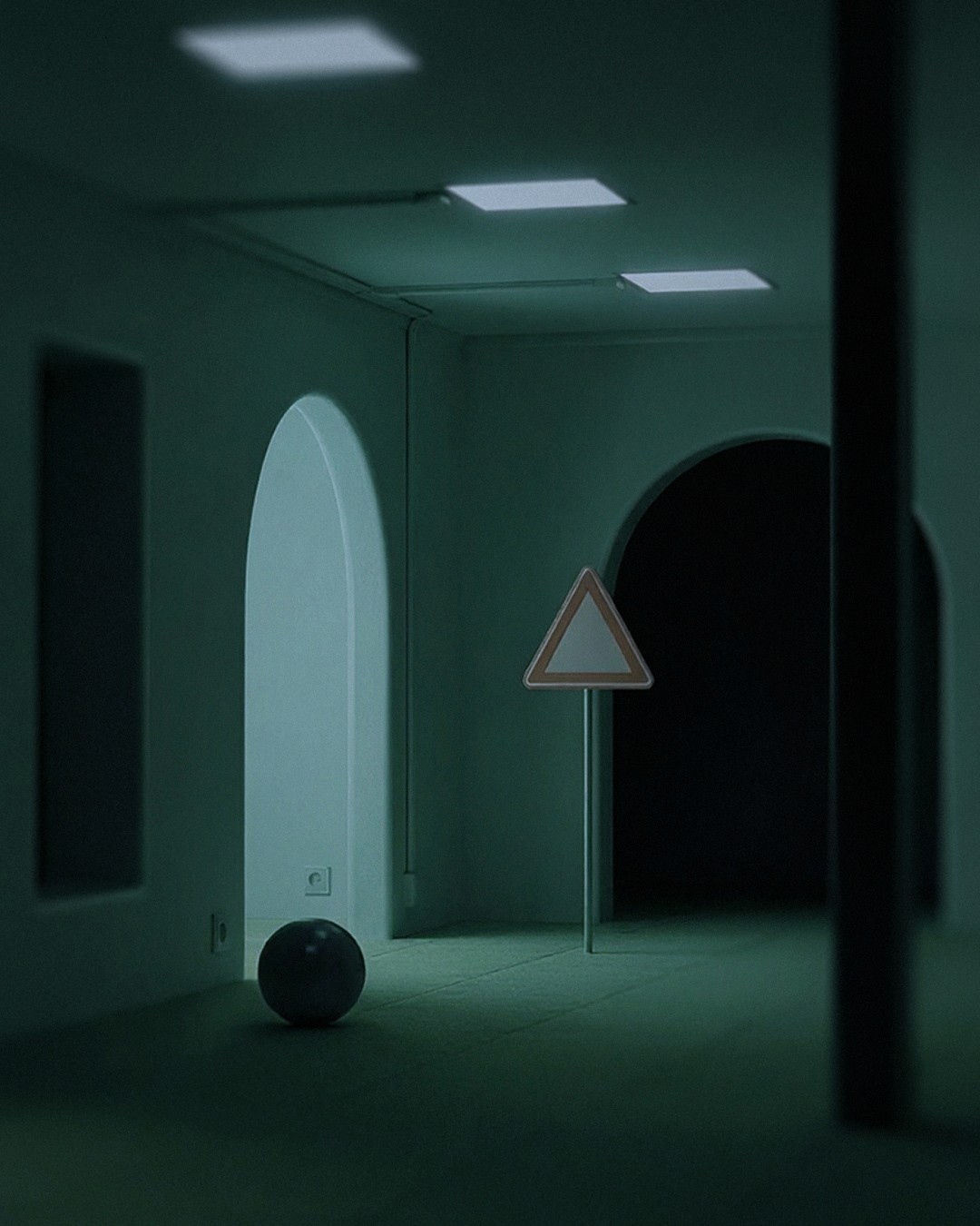 Woman Sit On The Floor