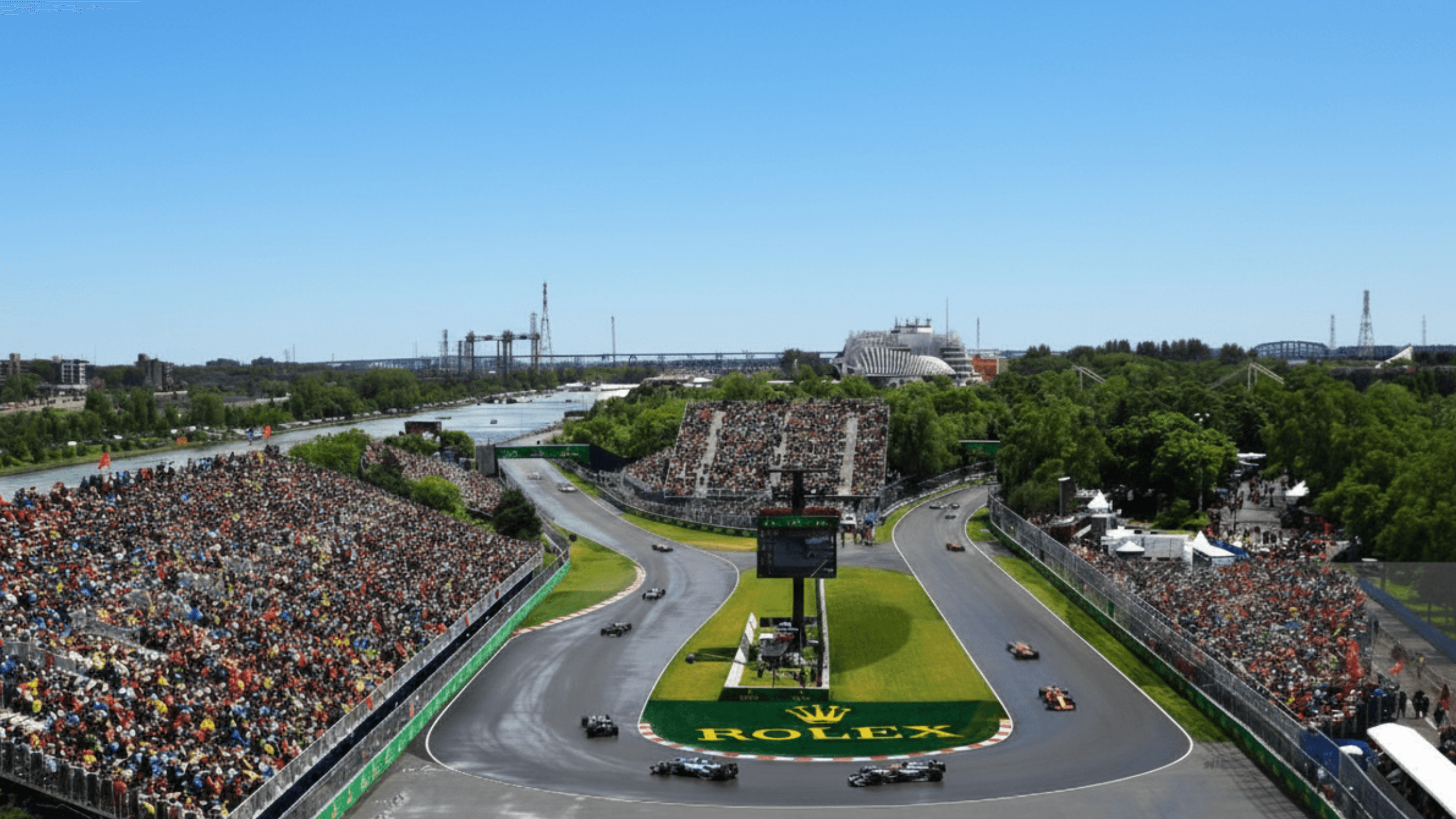 Formula 1 Canadian Grand Prix held at the Circuit Gilles Villeneuve in Montreal. 