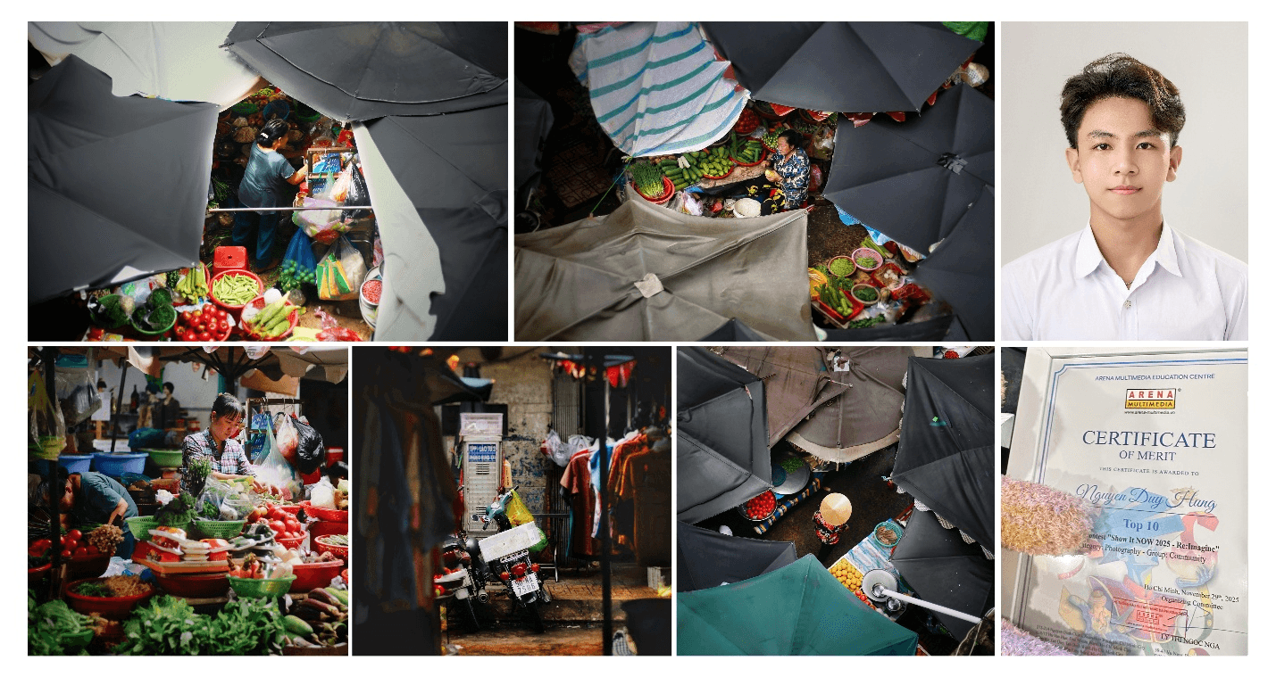 A collage of several umbrellas

AI-generated content may be incorrect.