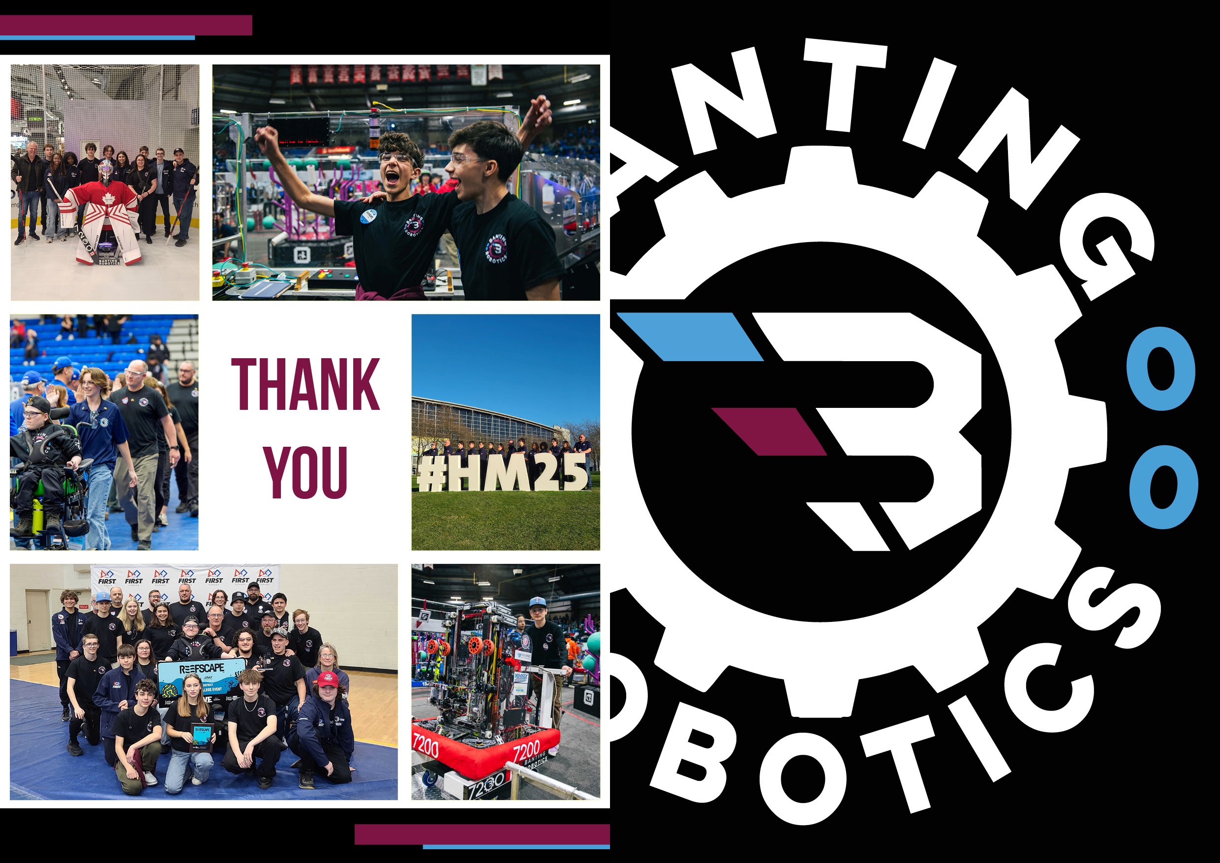 Banting Robotics Sponsorship Package  spread design