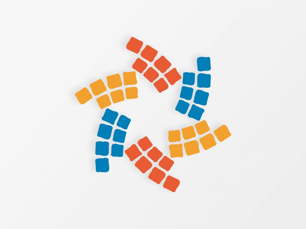 Rustic cabin in a golden field at sunset