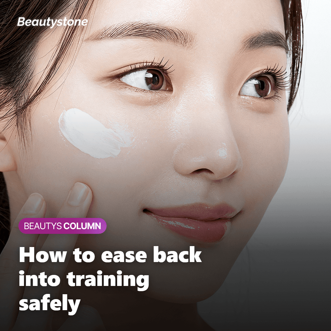 Illustration showing how to ease back into training safely