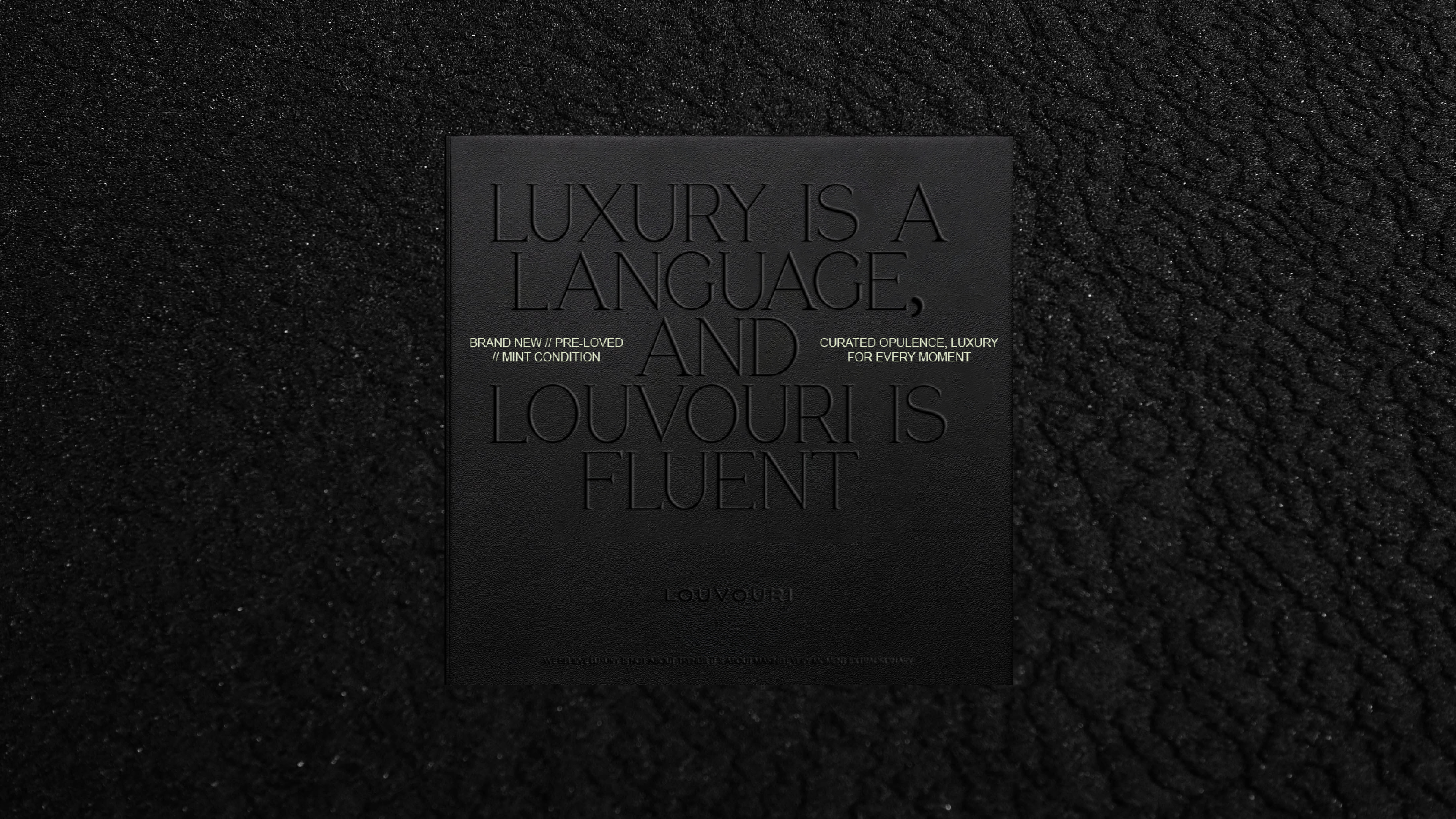 Louvouri, brand by LongeBlack