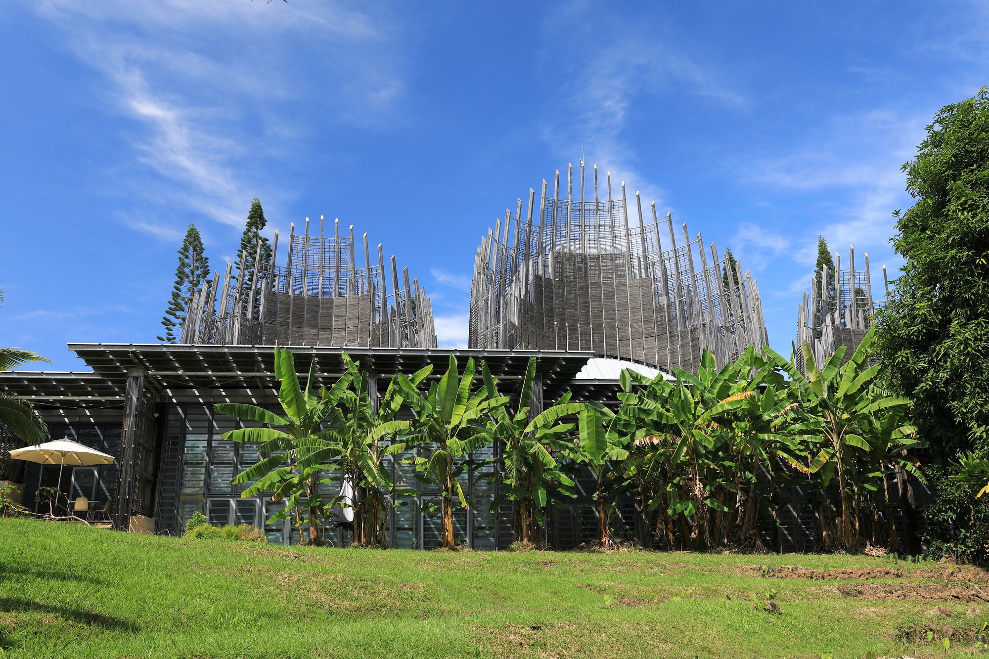 green island viewing blue sea