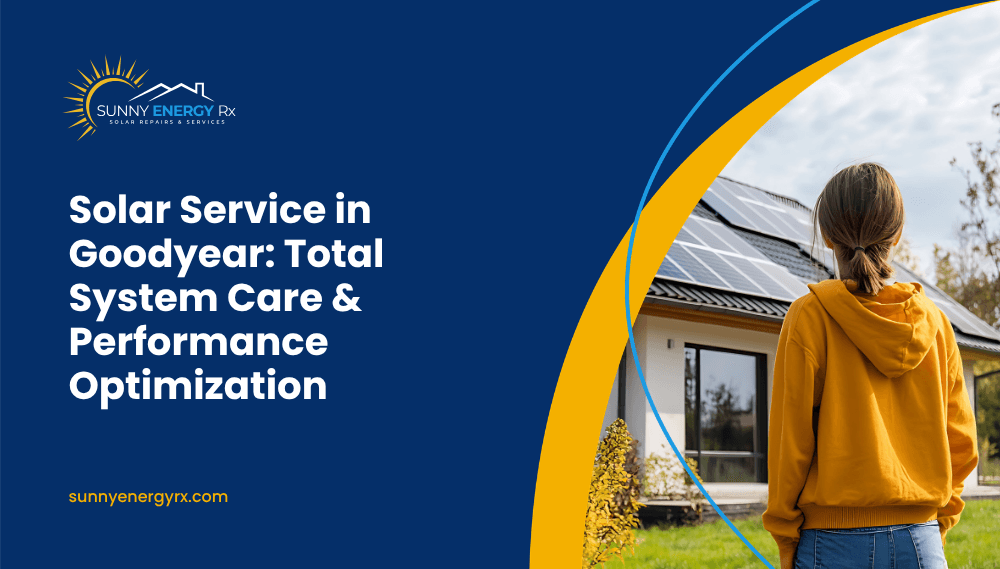 Solar Service in Goodyear: Total System Care & Performance Optimization