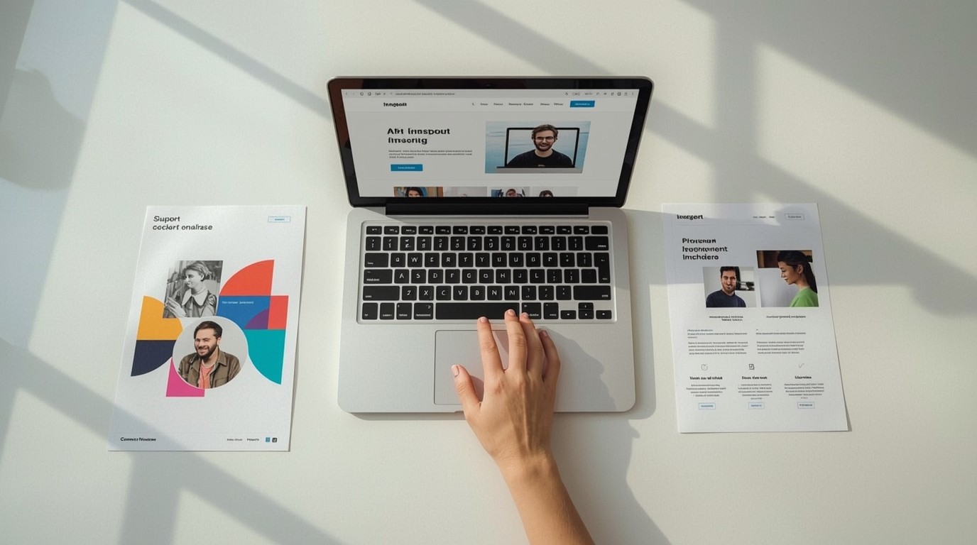 Identité visuel bordeaux