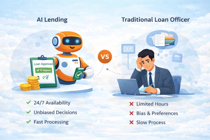 The Future of Lending: AI vs Traditional Loan Officers