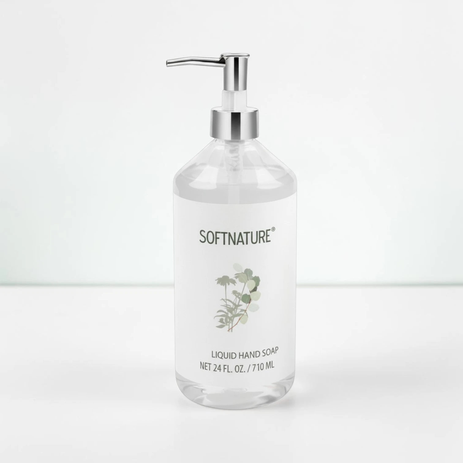 Custom packaging hand wash for retail chains