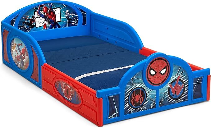 Optimize your space with the spiderman bed, perfect for work or relaxation.