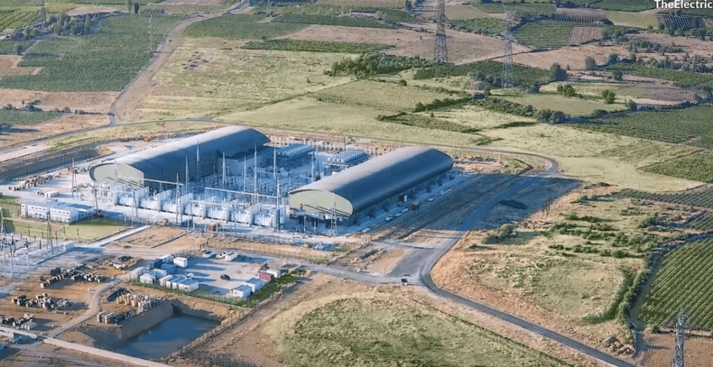 HVDC converter station diagram highlighting converter stations, filters, and transformers as cost drivers