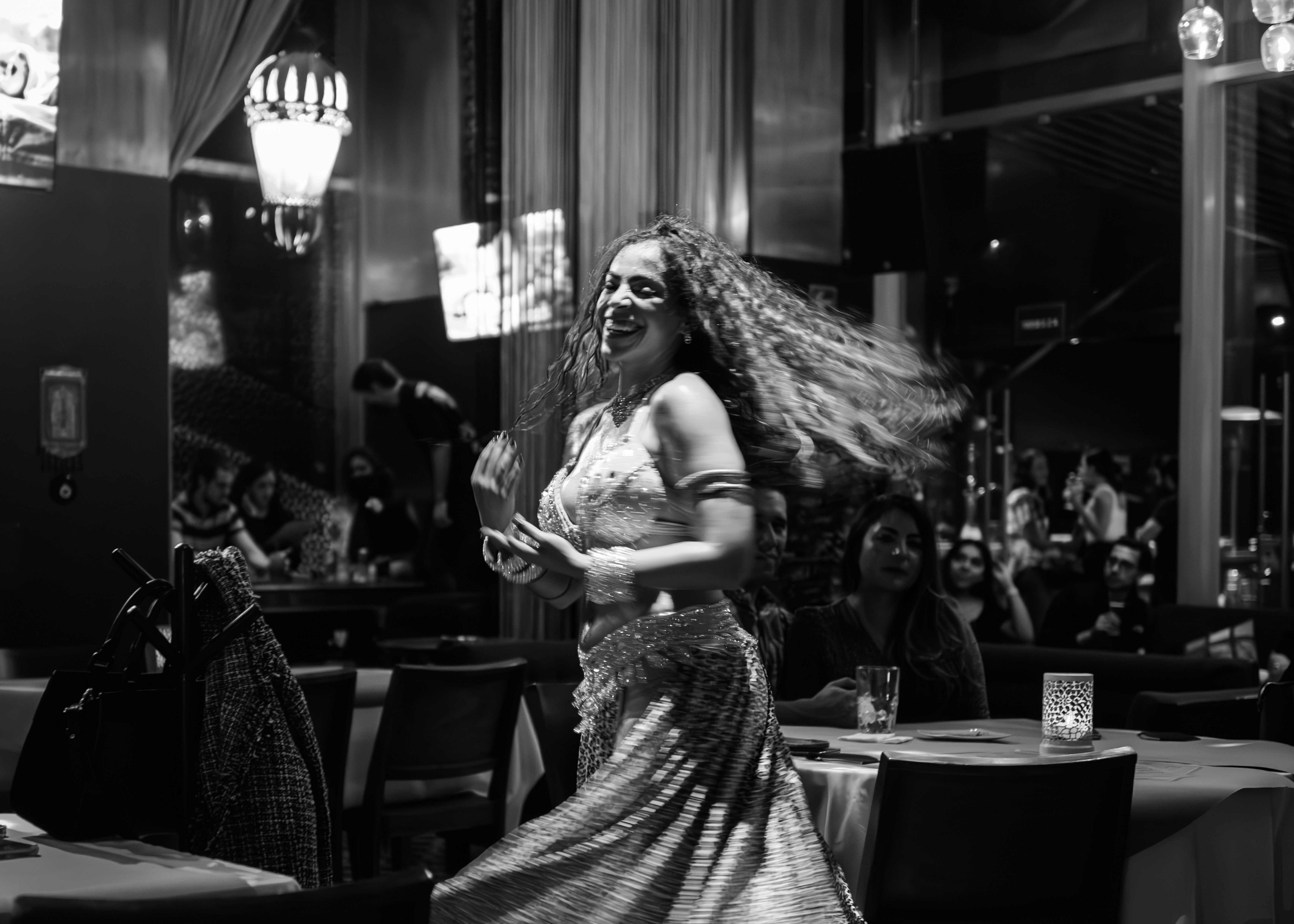 Women enjoying dancing