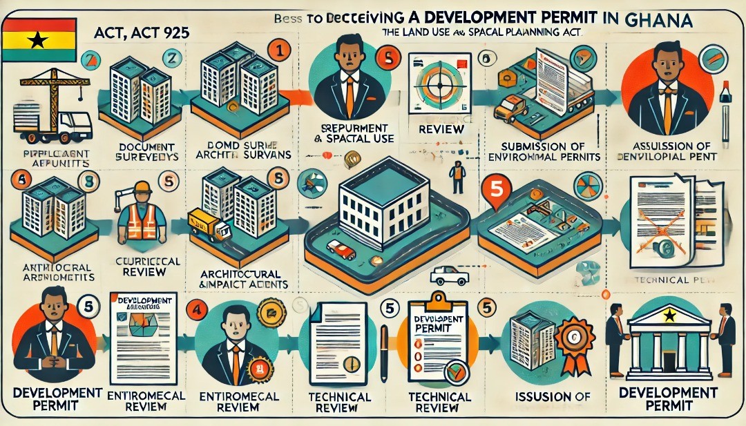 Image of building permit process in ghana