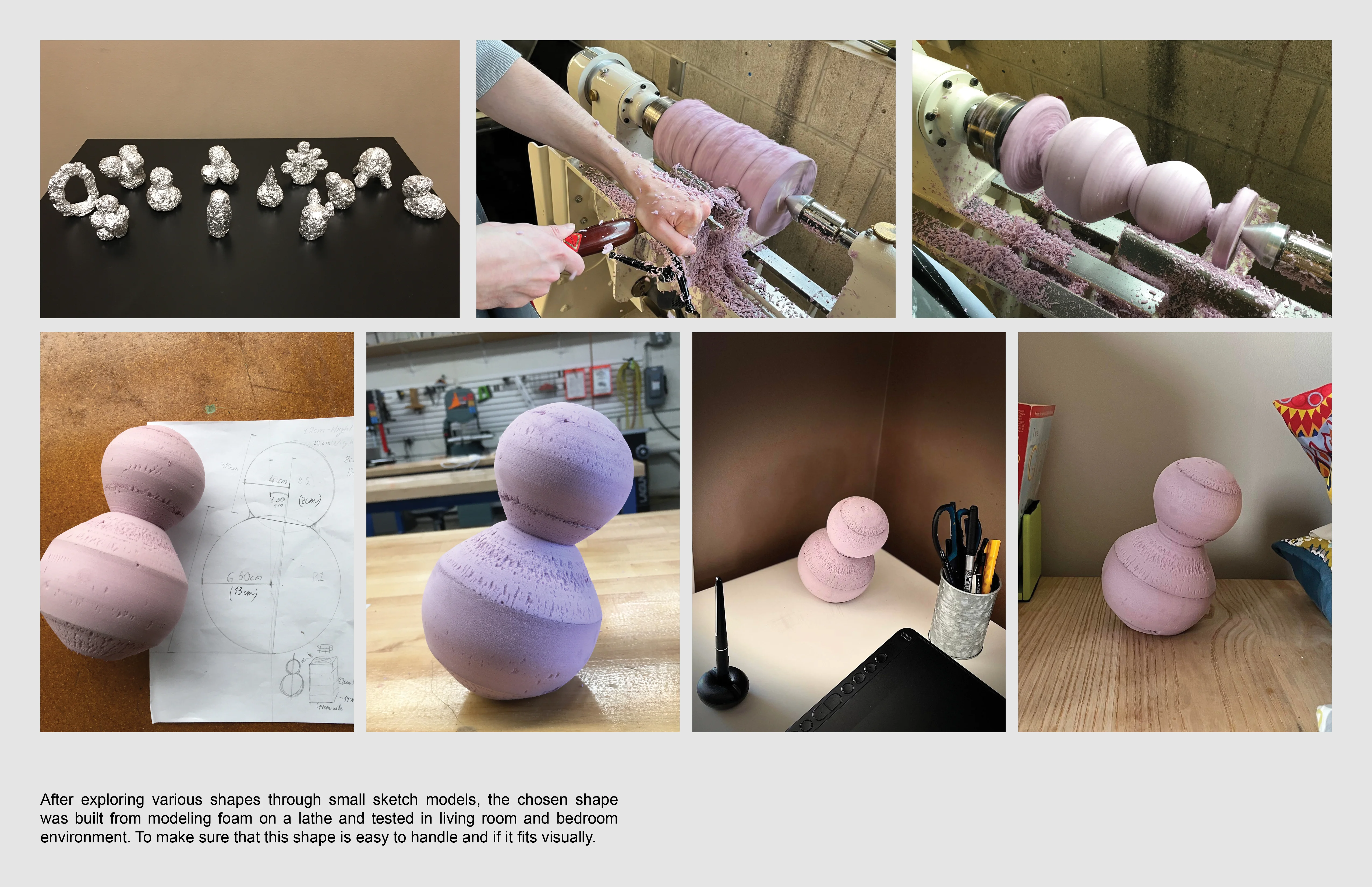 Lamp shape exploration.