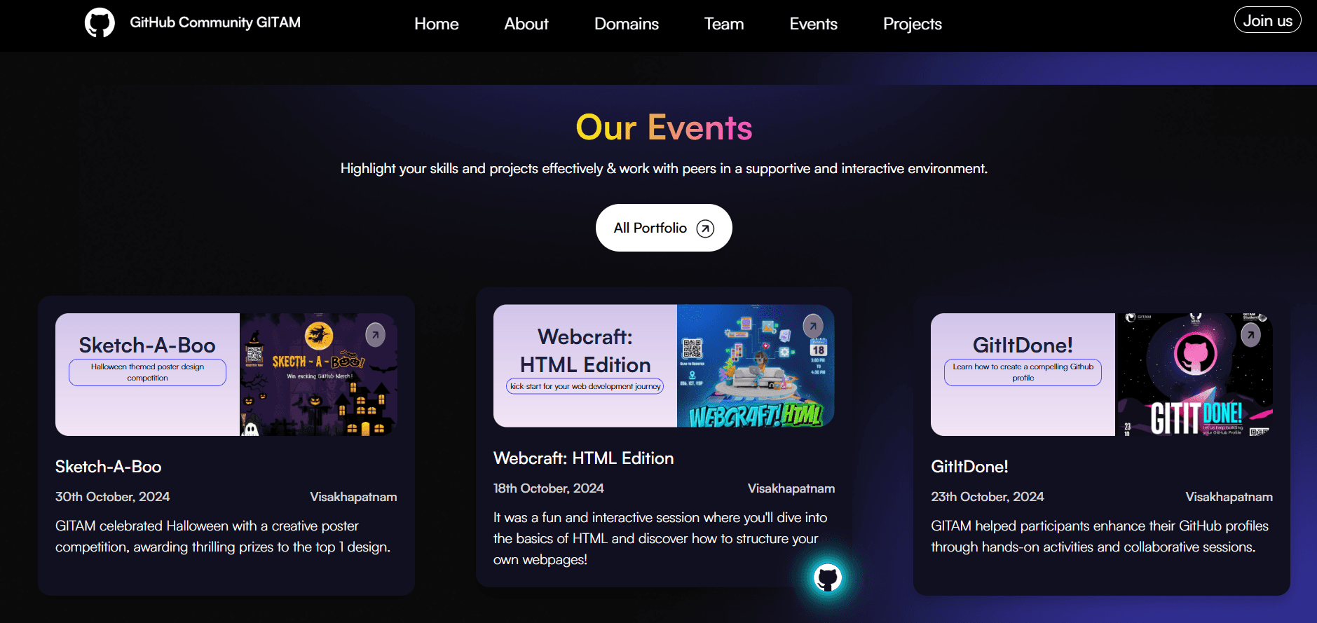 GitHub Community Page