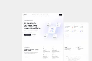 Website design example