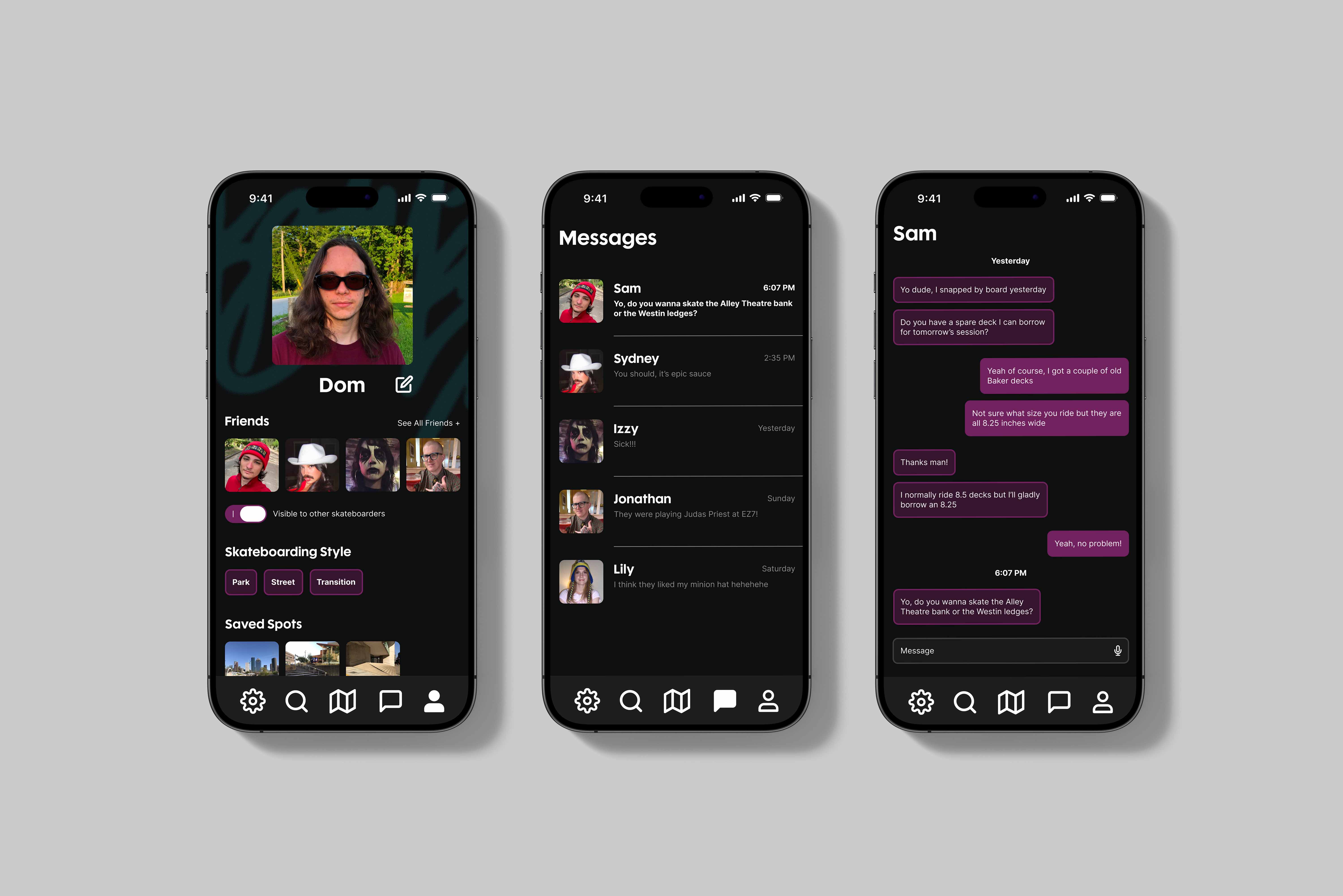 iPhone Mockup represent a screenshot of this App