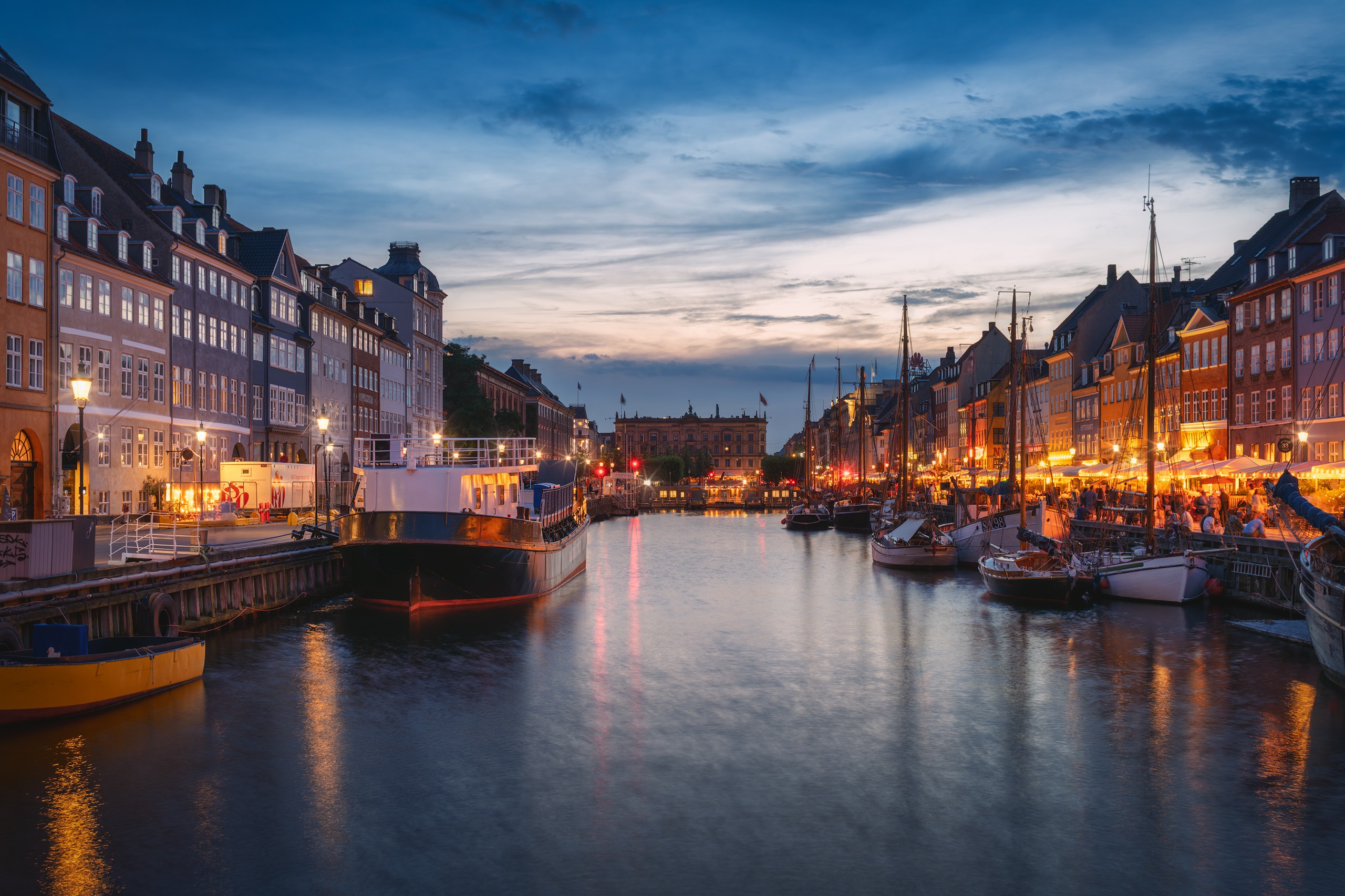 Vista de Copenhague, Dinamarca
