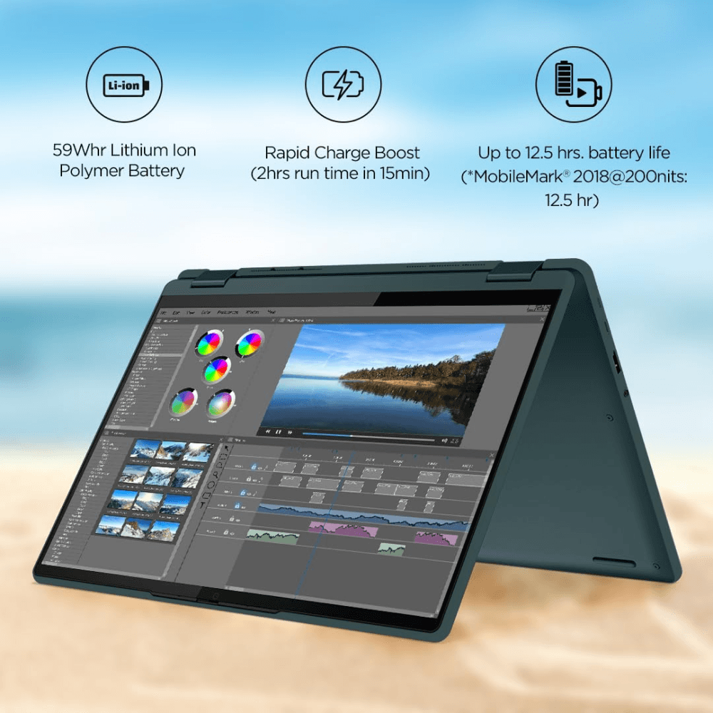 Lenovo Yoga 6 AMD Ryzen 5 7530U 13.3 inch 2-in-1 300Nits Laptop