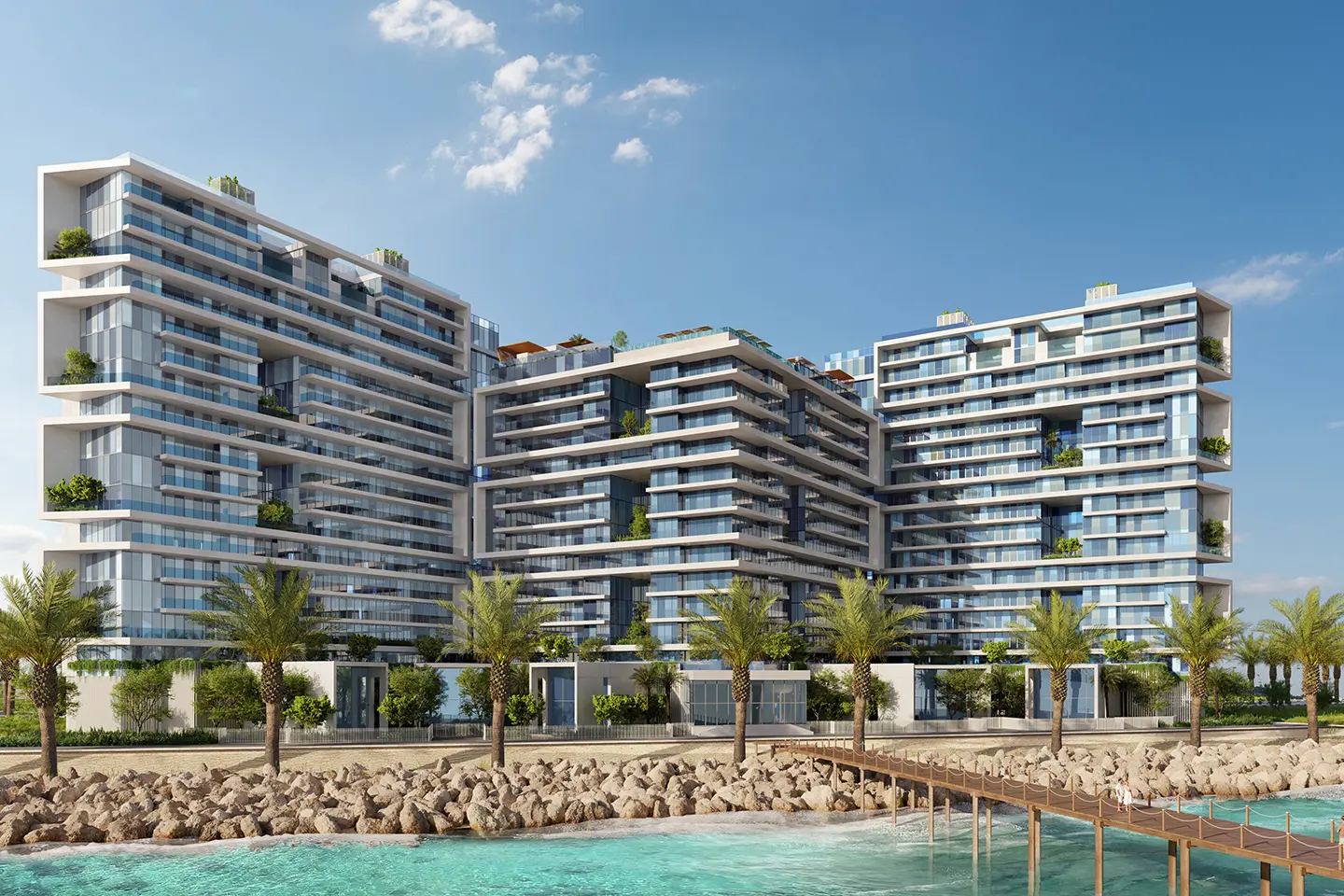 The Aster Apartments, a new building with a modern design, characterized by its stylish and sleek appearance.