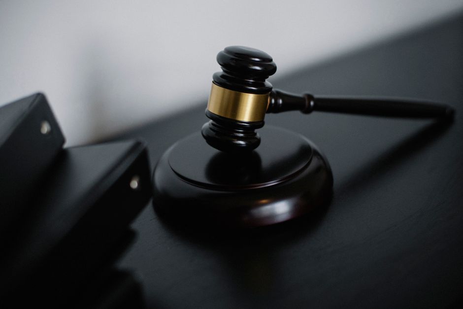 Courtroom gavel representing legal defense strategies