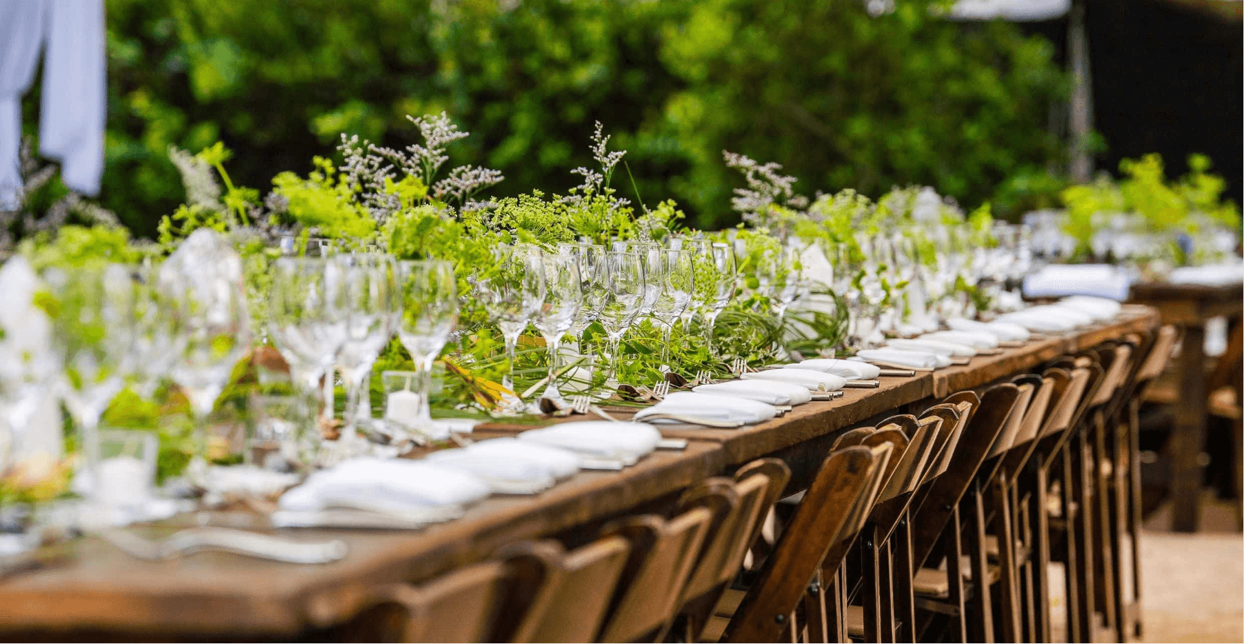Nourish event floral tablescape
