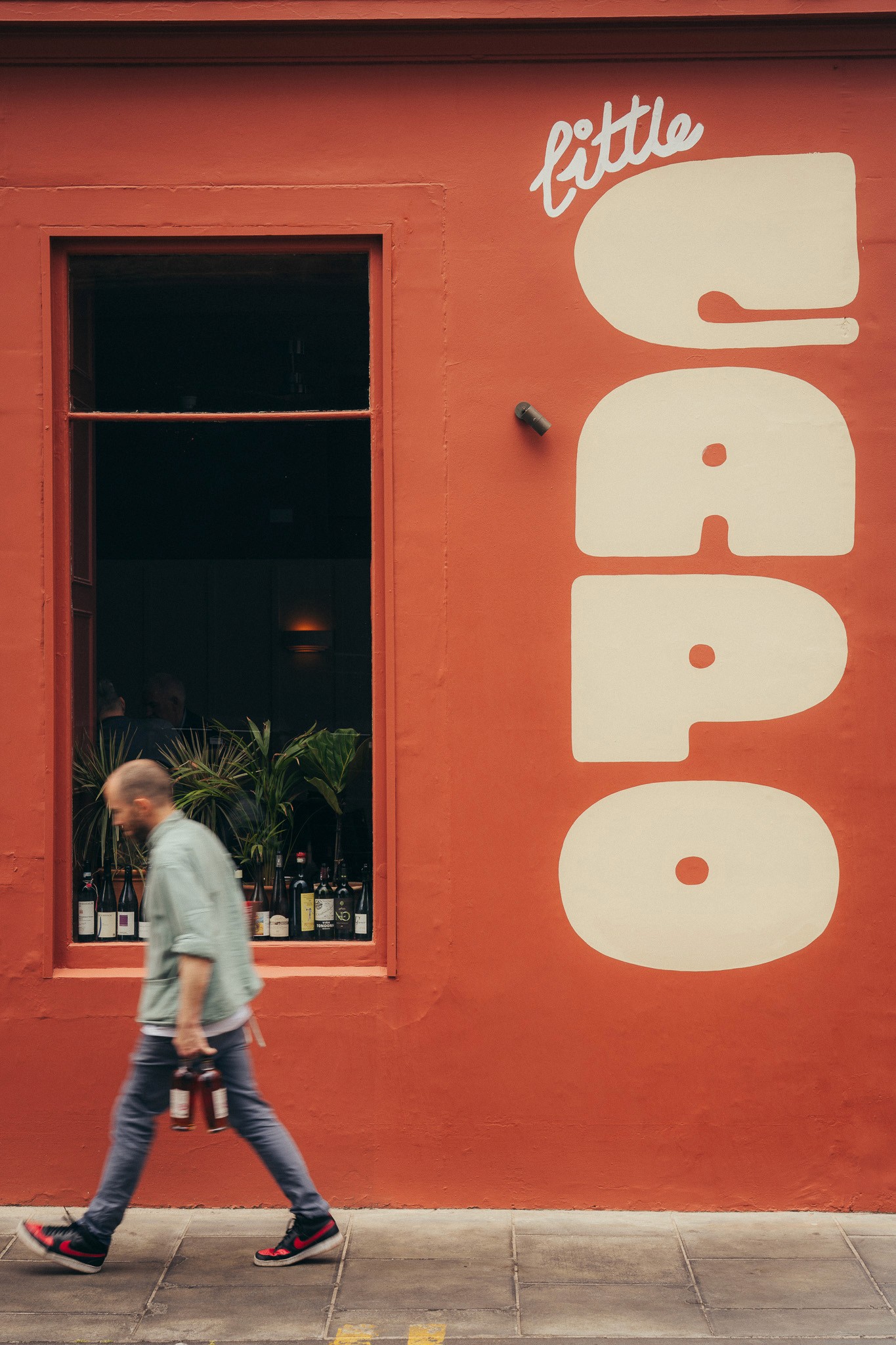 Little Capo restaurant branding, designm and architecture by S+Co. Photography by Stephen Liste