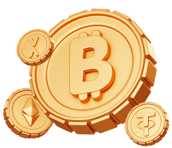 Bitcoin, Ethereum, Ripple and Teather